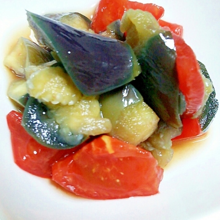 レンジで簡単 ナスとトマトの煮浸し レシピ 作り方 By にゃんこすけ321 楽天レシピ レンジで簡単 ナスとトマトの煮浸し レシピ 作り方 By にゃんこすけ321 楽天レシピ